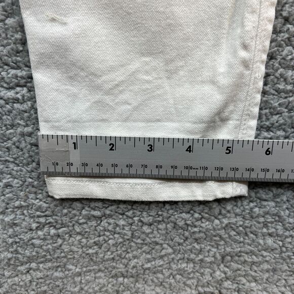 Southern Tide Women White Stretch Skinny Jean Resort Tapered size 29 - Picture 15 of 16